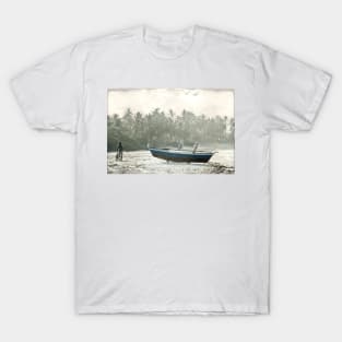 Tropical Beach Scene T-Shirt